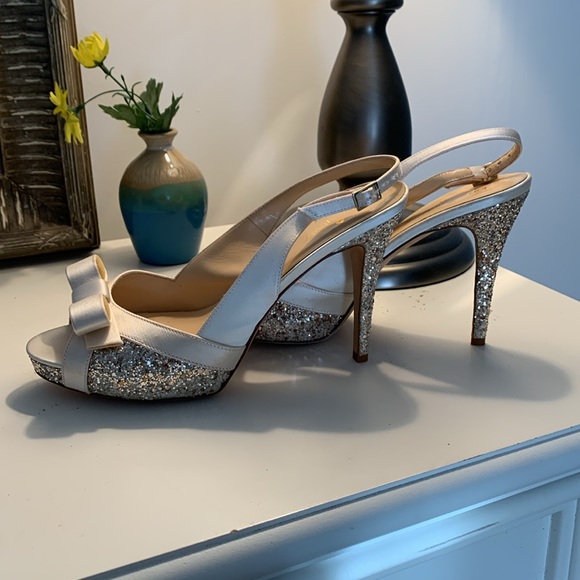 Kate spade glitter and bow heels - Picture 8 of 16